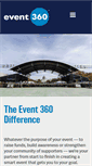 Mobile Screenshot of event360.com